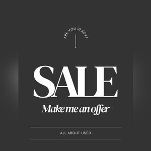 ✨ SALE — Make Me an Offer ✨